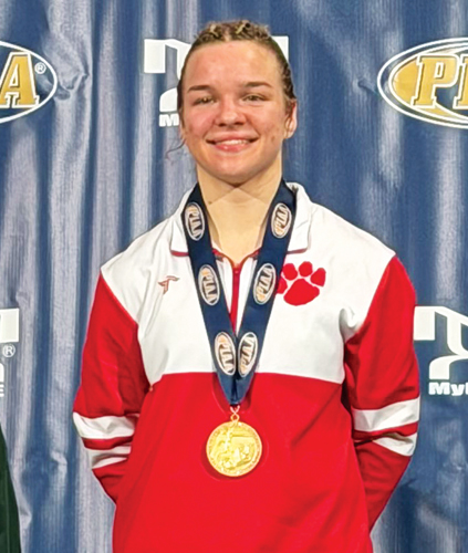 Haley Smarsh wins state wrestling title